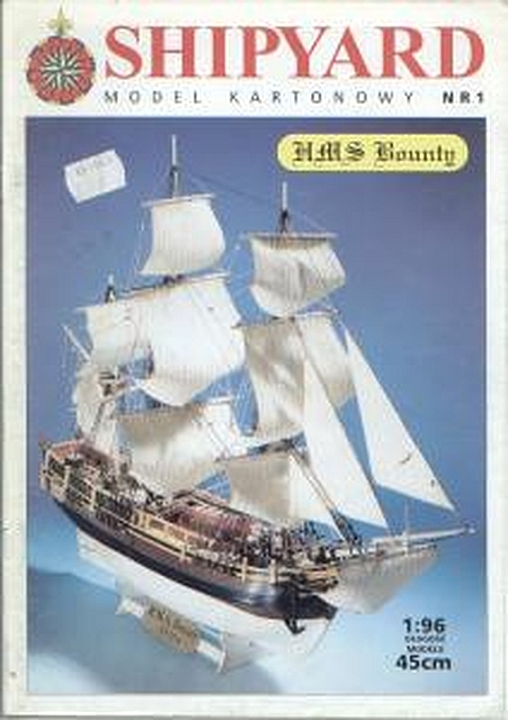 Plan Frigate HMS Bounty - SHIPYARD